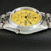 ВИНТАЖНЫЕ ОТРЕМОНТИРОВАННЫЕ МУЖСКИЕ АВТОМАТИЧЕСКИЕ ЧАСЫ SEIKO 5 ЯПОНИЯ ЖЕЛТЫЙ ЦИФЕРБЛАТ a445965-1