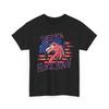 American Flag T-Shirt | Patriotic Flamingo USA 4th of July Shirt