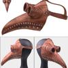 2020New European and American punk-style plague doctor bird beak mask for Halloween costume parties