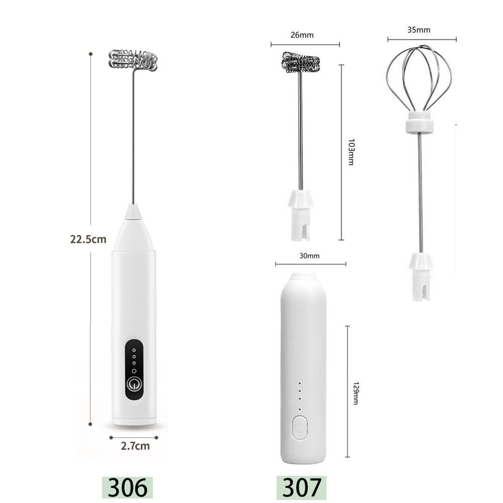 USB Перезаряжаемый Венчик для яиц Три скорости Погружной блендер Новый Венчик для крема Инструменты для эспрессо