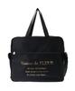 [Maison De Fleur] Tote Bag, Satin Carry-on Bag, Women's, Black