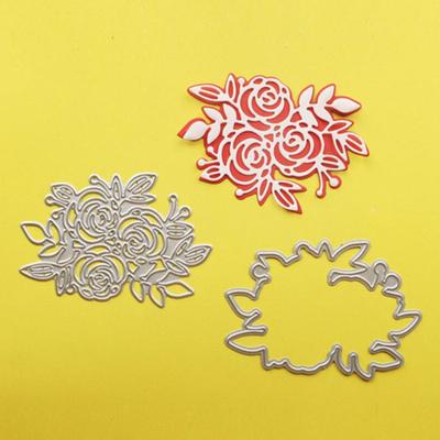 2 шт. Формы для вырезания цветов DIY Скрапбук Тиснение Бумага Открытки Декор Трафарет