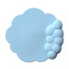Коврик для мыши Cloud с поддержкой запястья, пена с эффектом памяти, предотвращает скольжение, эргономичная подставка для рук для компьютера, ноутбука
