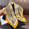 90 * 90cm New Square Scarf Multi Functional Decorative Fashion Scarf Dual Purpose Shawl Wear Sunscreen Winter Warmth