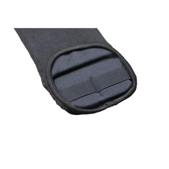 ISAMI Total Leg Guard F Black Karate Foot Support (32-39cm, 56cm)
