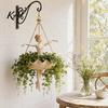 Courtyard Garden Planter Ballet Dancer Hanging Planter, Decorative Flower Pot for Indoor Outdoor Garden, Cute Spider Plant Hanger Succulents