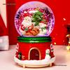 Children's Christmas Decorations: Crystal Ball Music Box Ornament for Tabletop