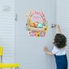 Easter Wall Sticker Window Decoration Clings for Kid Party Bunny Stickers Door Decorations Pvc Decals Festival Home Decor Crafts