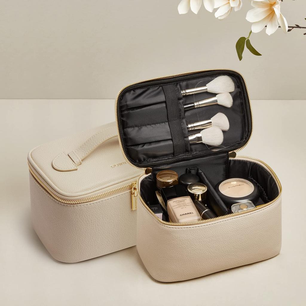 Косметичка ROWNYEON Косметичка большой емкости Косметичка Косметичка Косметичка Карман для кистей Дорожная Водонепроницаемая Легкая Портативная Милая