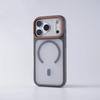 Магнитный матовый противоскользящий бронированный чехол для For Iphone Air 17 17Pro Max 16 Pro 1 14 13 Простой матовый ударопрочный чехол с поддержкой беспроводной зарядки
