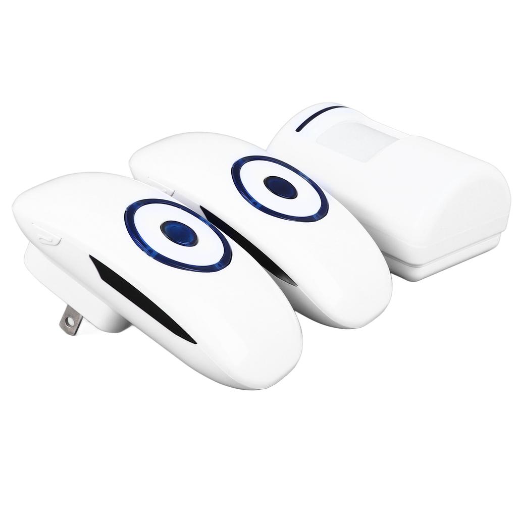 Дверной звонок с датчиком движения, 36 мелодий, регулируемая громкость, беспроводной датчик тела, дверной звонок для приветствия