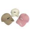 Men's and women's spring and summer soft-top caps show their faces, small embroidery and old letters pro fashion baseball caps, street cool
