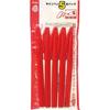Красный набор из 5 штук ручек на водной основе Pentel Sign XS520BD5
