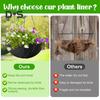 Fabric Planter Basket Liner Felt Flower Pot Liner Replacement Garden Wall Hanging Plant Basket Fiber Insert for Outdoor Plants Avoid Bird Nesting