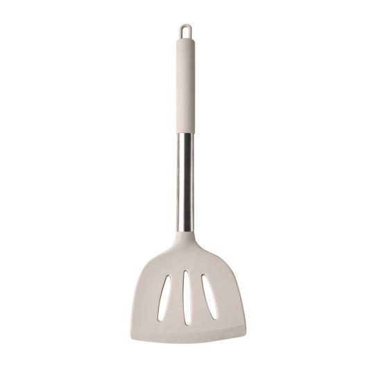 15Pcs Kitchen Utensils Set Food-Grade Silicone Ladle Spoon Whisk Egg Beater with Holder Skimmer Scarper Non-stick