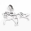 Horse Pendant, Statement Jewelry, Silver Pendant, Handmade Jewelry, Silver Charm Pendant,