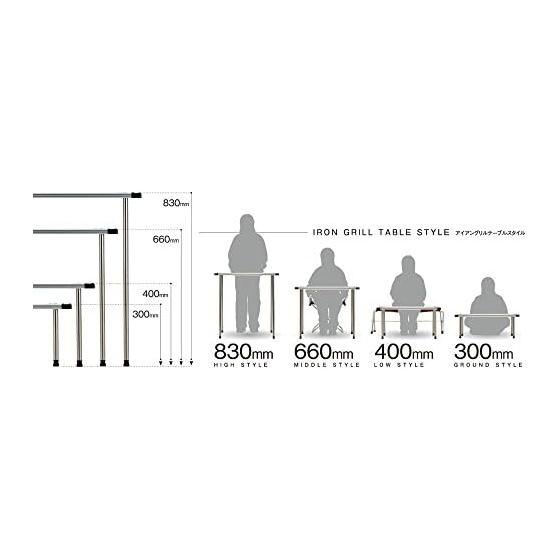 Стол-гриль Snow Peak IGT Frame Iron Grill Table (CK-149/CK-150) Кейс для хранения туристического стола