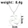 Genshin Impact Titanium Pendant Necklaces Element Pyro Hydro Anemo Electro Dengro Cyro Geo Hutao Boo Jewelry for Players Fans