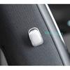 2PCS ABS Chrome Interior B Pillars Hook Cover Trim For Benz S-Class 2021-2023
