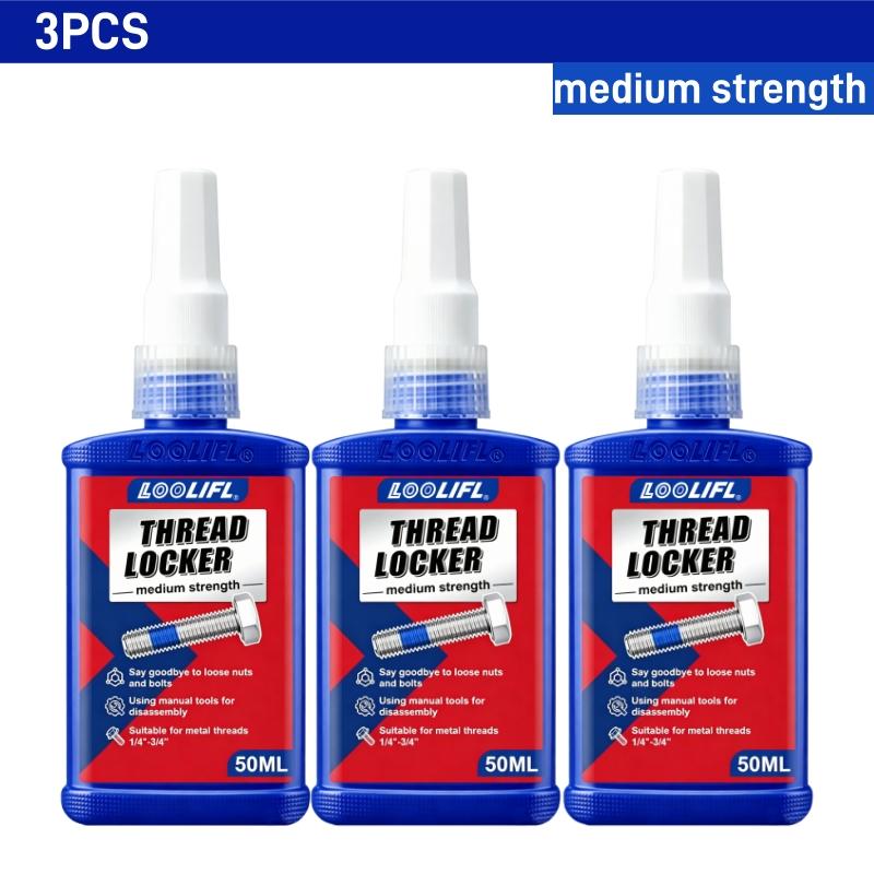 243 271 Thread Locking Agent Anaerobic Sealant Anti-Loosening Sealant Suitable for Pipes High-Pressure Fuel Systems and Metal Thread Fastening Thread