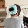 Chiffon Pleated Scrunchies Lace Dot Hair Ropes Korean Organza Scrunchies Girls