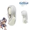 Genshin Impact Cyno Cosplay Wig Look Like Your Favorite Character With Realistic Details! Perfect For Themed Parties!