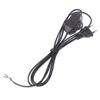 1.8M Extension Cord With Dimmer Eu Plug Control Switch Power Cable Cord Eu Plug For Table Lamp 220V Electricity Wire