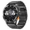 AK77 Steel Strap 1.43-inch AMOLED Smart Watch Sleep Health Monitoring Bluetooth-compatible Call Sports Watch