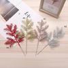 Artificial Plants Pine Branches Christmas Tree Decoration Gold Glittering Sequin Material Home Decor Accessories