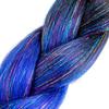 Customized Soft Heat Resistant Fiber Festival Ombre Pure 2 3 4 5 Tone Color Tinsel Glitter Jumbo Braiids