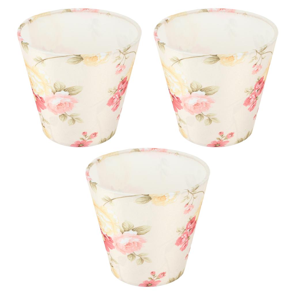 Cloth Lamp Shade Flower Pattern Clip On Bulb Lampshade for Table Lamp Chandelier Floor Lamp