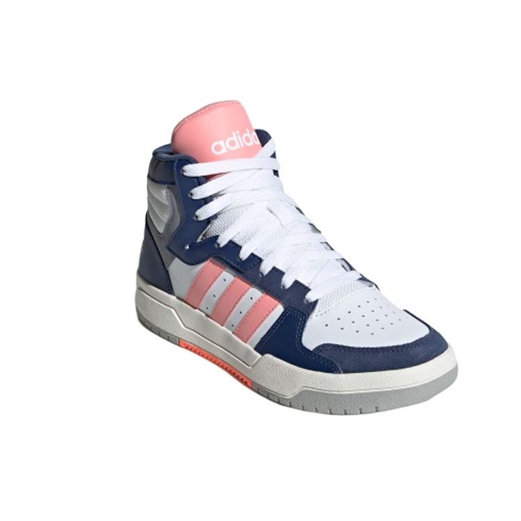 adidas Neo Entrap Mid Удобные высокие кеды для скейтбординга Женские кроссовки Синий Розовый EH1451