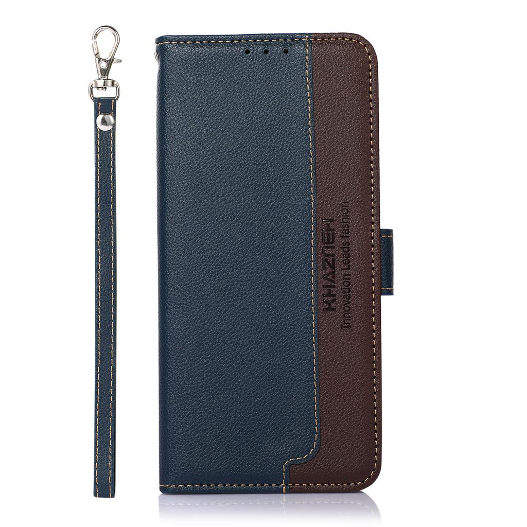 KHAZNEH For OnePlus 11 5G Litchi Texture TPU+PU Leather Phone Case RFID Blocking Flip Stand Wallet Cover