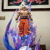 25 см Новая фигурка Dragon Ball Сон Гоку Ультра Инстинкт Супер Сайян Статуэтка Модель из ПВХ Украшение Коллекция Подарок Круглая Сенсорная Сжимаемая Прыгучая