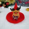 Шляпа для домашних животных, регулируемая декоративная привлекательная рождественская елка, стиль лося, собака, кошка, косплей, рождественская шапка, продукт для домашних животных