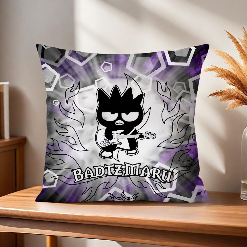 BAD Comfortable Soft Pillow Case B-BADTZ for Sofa Living Room Home Decor Protective MARU Cover Cartoon Without PillowInsert