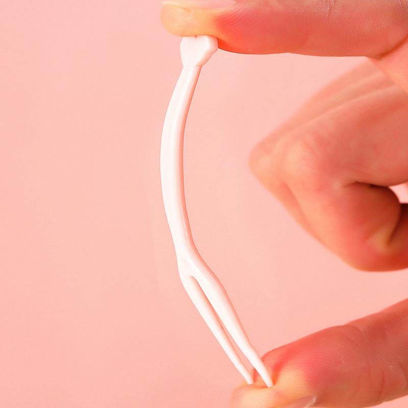 50 шт./набор вилок для фруктов конфетного цвета, мини-фруктовые палочки, пластиковые вилки для закусок и десертов