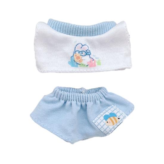 Набор одежды для куклы Футболка и шорты для 17-сантиметровых кукол La Bubu Ручная работа Стильный наряд Одежда для куклы Подарок для коллекционеров кукол