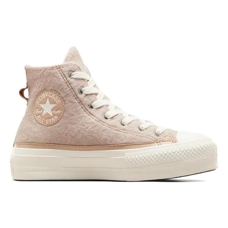 Кеды Chuck Taylor All Star Wmns Converse на платформе High 'Искусственный мохер - Белый' Женские A07944C