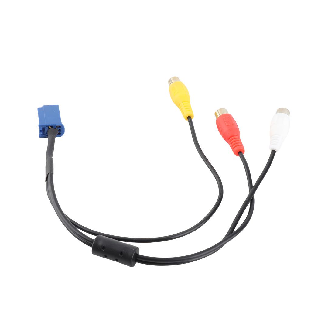 Автомобильный RCA-адаптер VTR-кабель 6-контактный синий A/V-порт Замена для Toyota