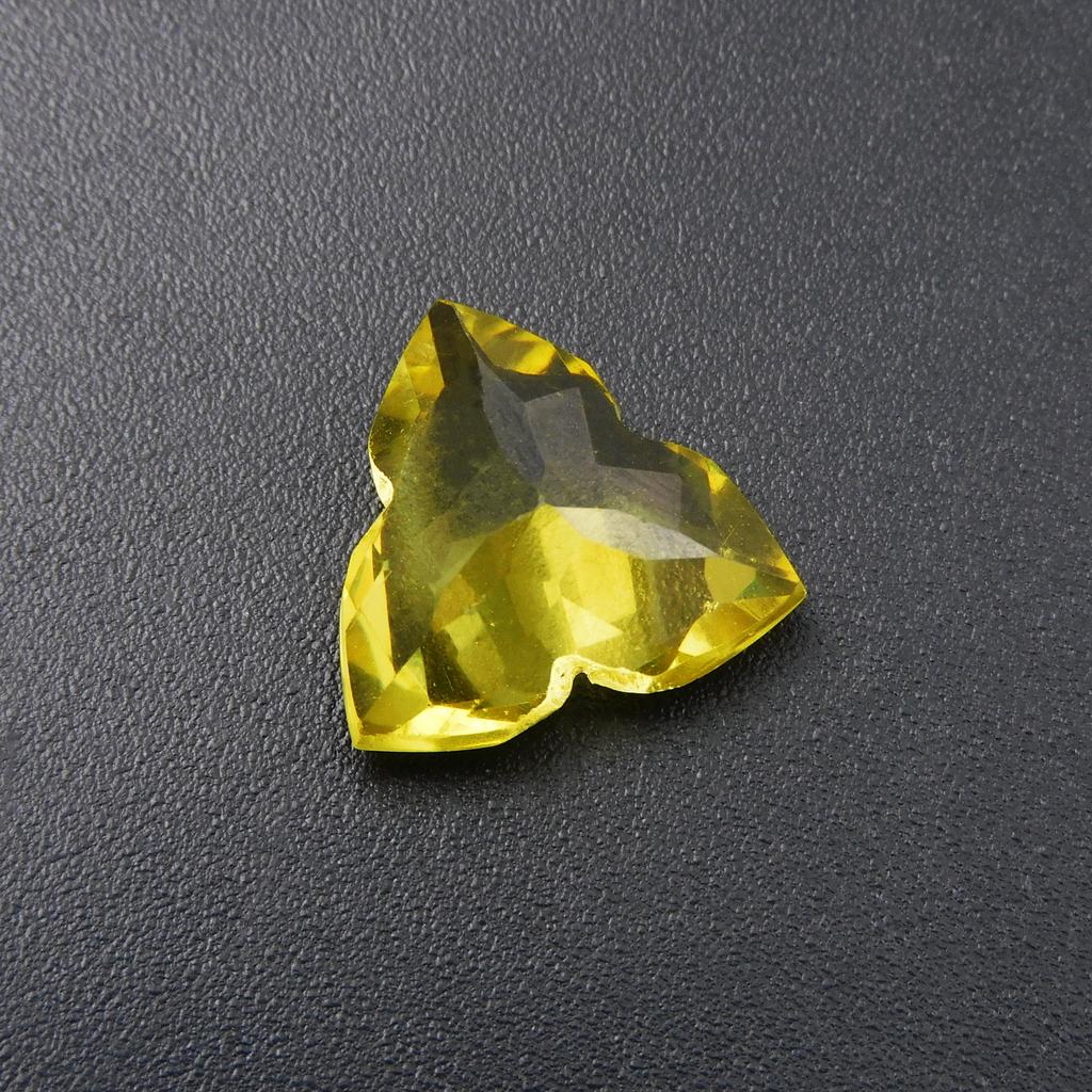 Natural Yellow Sapphire Loose Gemstone 9.40 ct Fancy Cut September Birthstone for Gem Collections