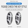 EEJQ9 5 7-button zinc alloy leather car key cover for Hyundai Kona Ev Grandeur GN7 IONIQ 6 2023 2024 car keychain protective case