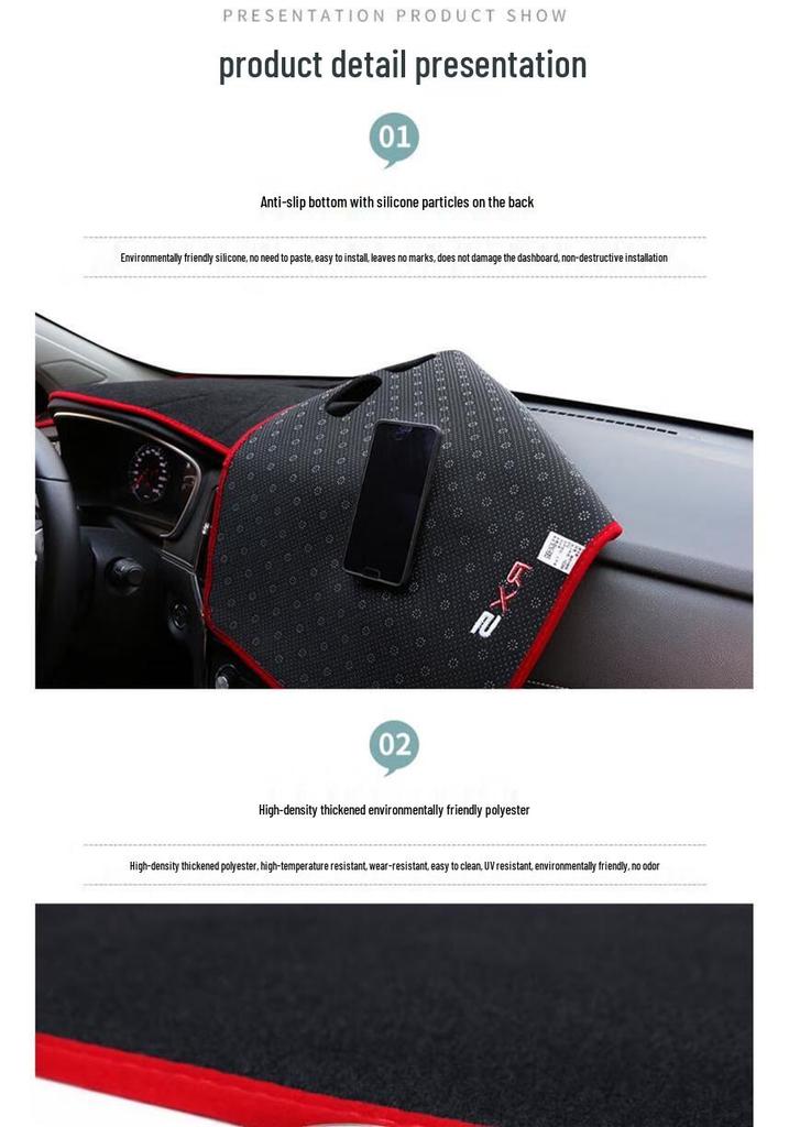 Солнцезащитный теплоизоляционный коврик для Lynk & Co 05, центральная консоль, приборная панель, модификация интерьера