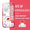 Shockproof Cartoon Pattern Soft Phone Case Full Cover Camera Transparent Protection Case for Huawei Honor iPhone Samsung Xiaomi Redmi OPPO Realme Vivo