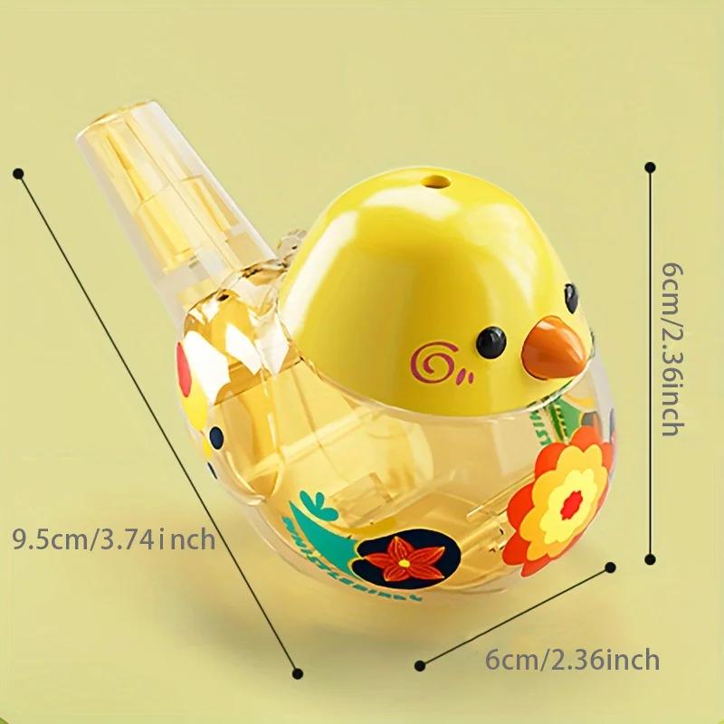 Bird Water Whistle ABS Material Colorful Bird Water Whistle Pipe Bird Pipe Funny Toy for Kids Birthdays Gifts Accessories