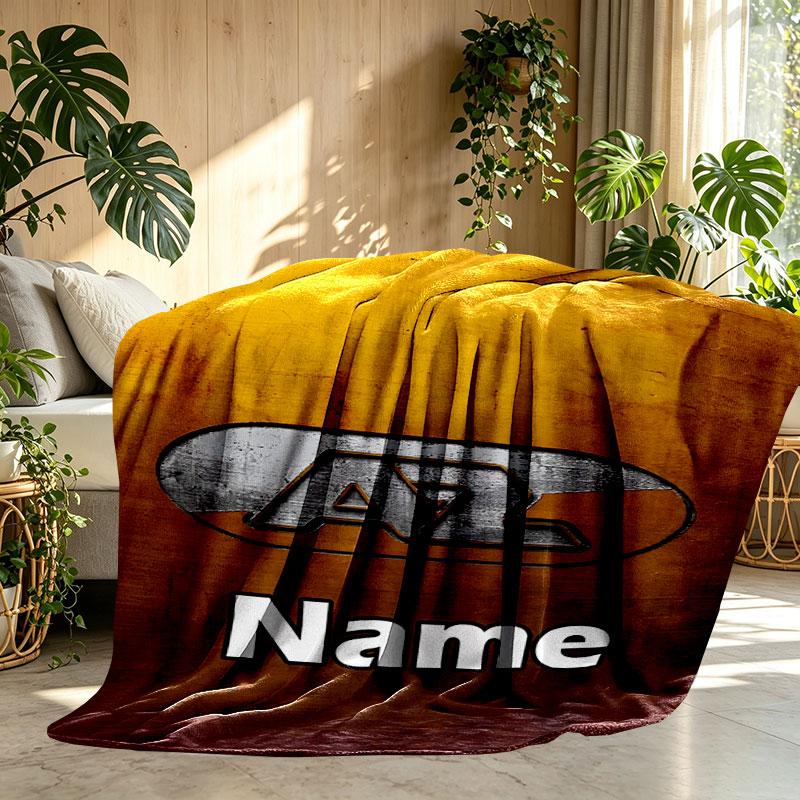 Custom Name Personalized AZ Alkmaar Print Blanket, Home Decor, Bedroom, Sofa, Camping, Couch, Gifts for Birthday Christmas