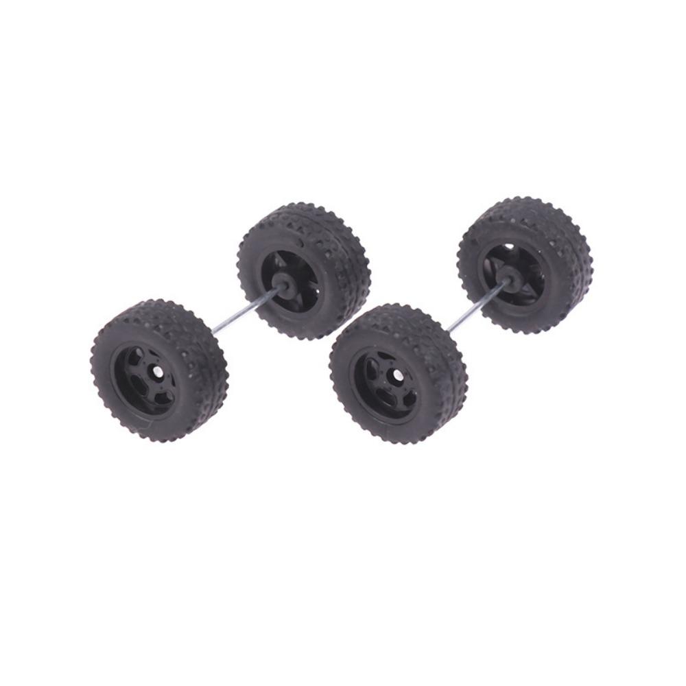1Set Plastic Remote Control Car Modified Tires Diameter 14*5.5mm Diecast Alloy Car Hub