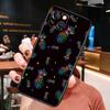 Tropical Pineapple Phone Case For iPhone 16 Pro Max 15 14 13 12 11 Pro Max Plus 12 13 Mini XR 16e Funda Cover