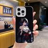 HSR Seele Jelly Двухслойный Белый Чехол для Мобильного Телефона для iPhone 17 16 15 14 13 12 11 Air Pro Max Plus Защитный