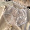 Women's Wear Floral Stitching Mesh Yarn Close To The Skin Without Trace Naked Feeling Waist Bag Hip Underwear